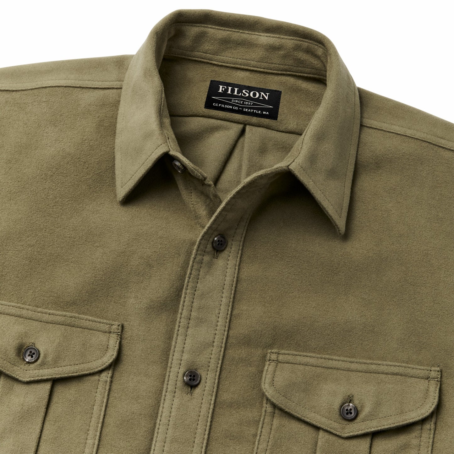 Filson Men Men's Moleskin Seattle Shirt — Button Up Shirt