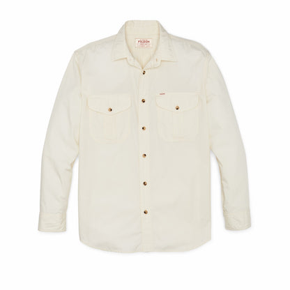 Filson Men Filson's Washed Feather Cloth Shirt