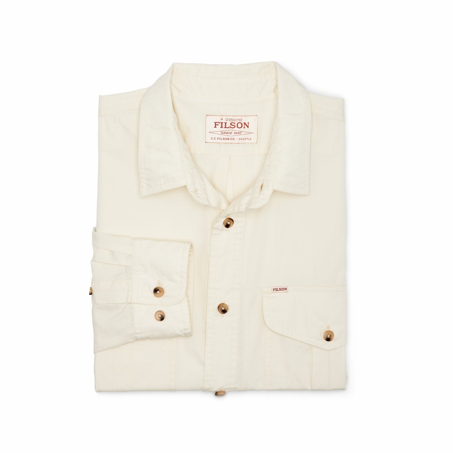 Filson Men Filson's Washed Feather Cloth Shirt