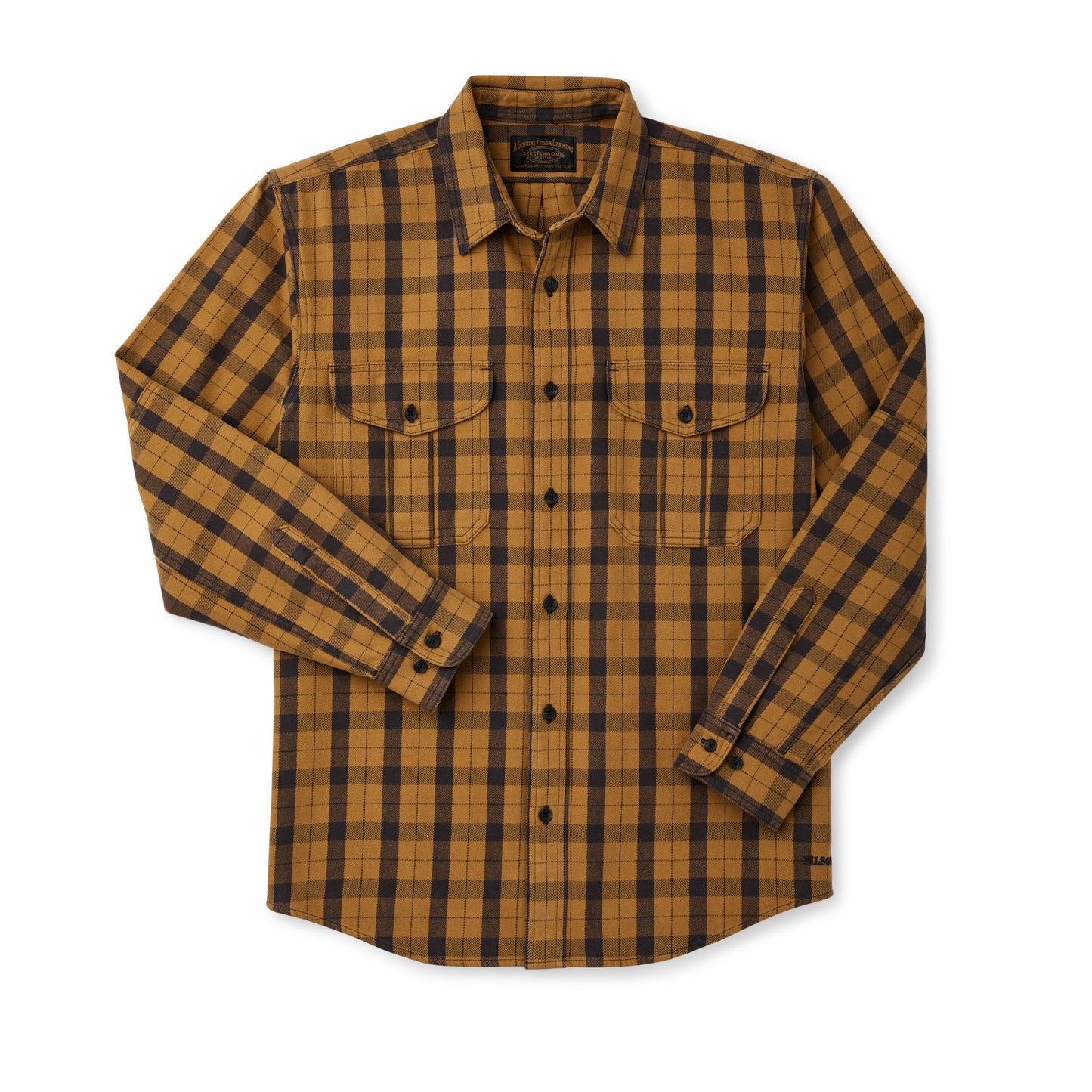 Filson Men Men's Vintage Wash Alaskan Guide Flannel Shirt