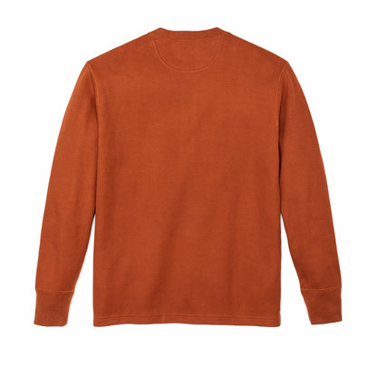 Filson Men Men's 100% Cotton Waffle Knit Henley