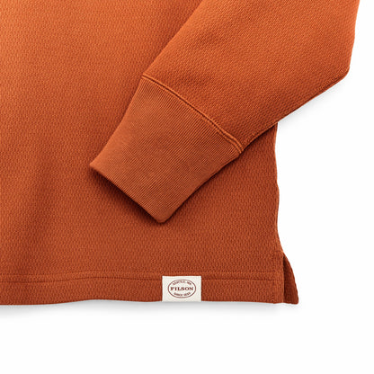 Filson Men Men's 100% Cotton Waffle Knit Henley