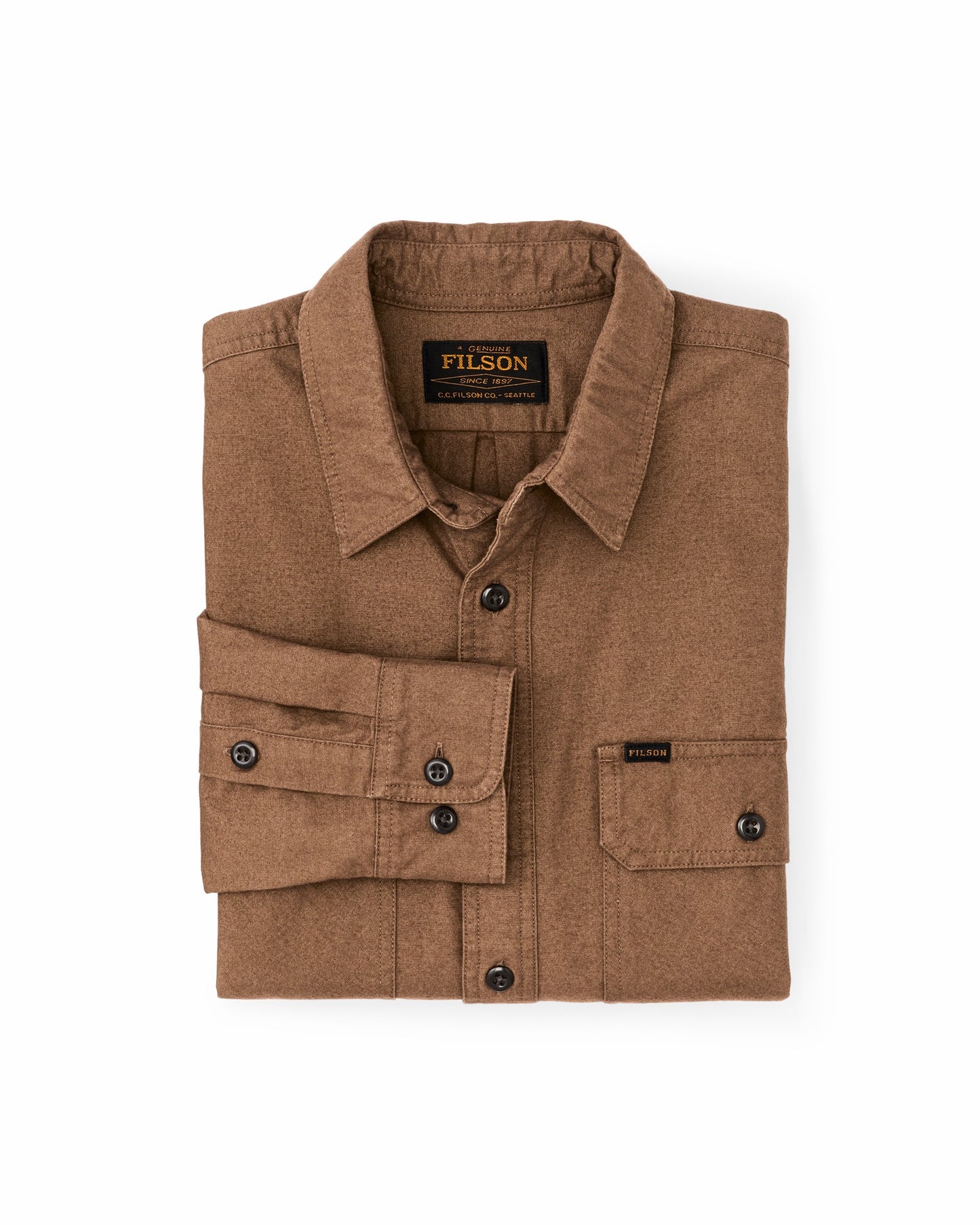 Filson Men Field Flannel Shirt - Partridge