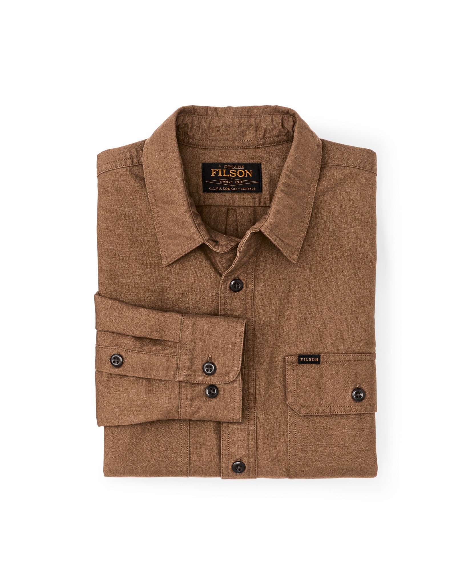 Filson Men Field Flannel Shirt - Partridge
