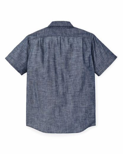 Filson Men Short Sleeve Chambray Shirt - Vintage Fade
