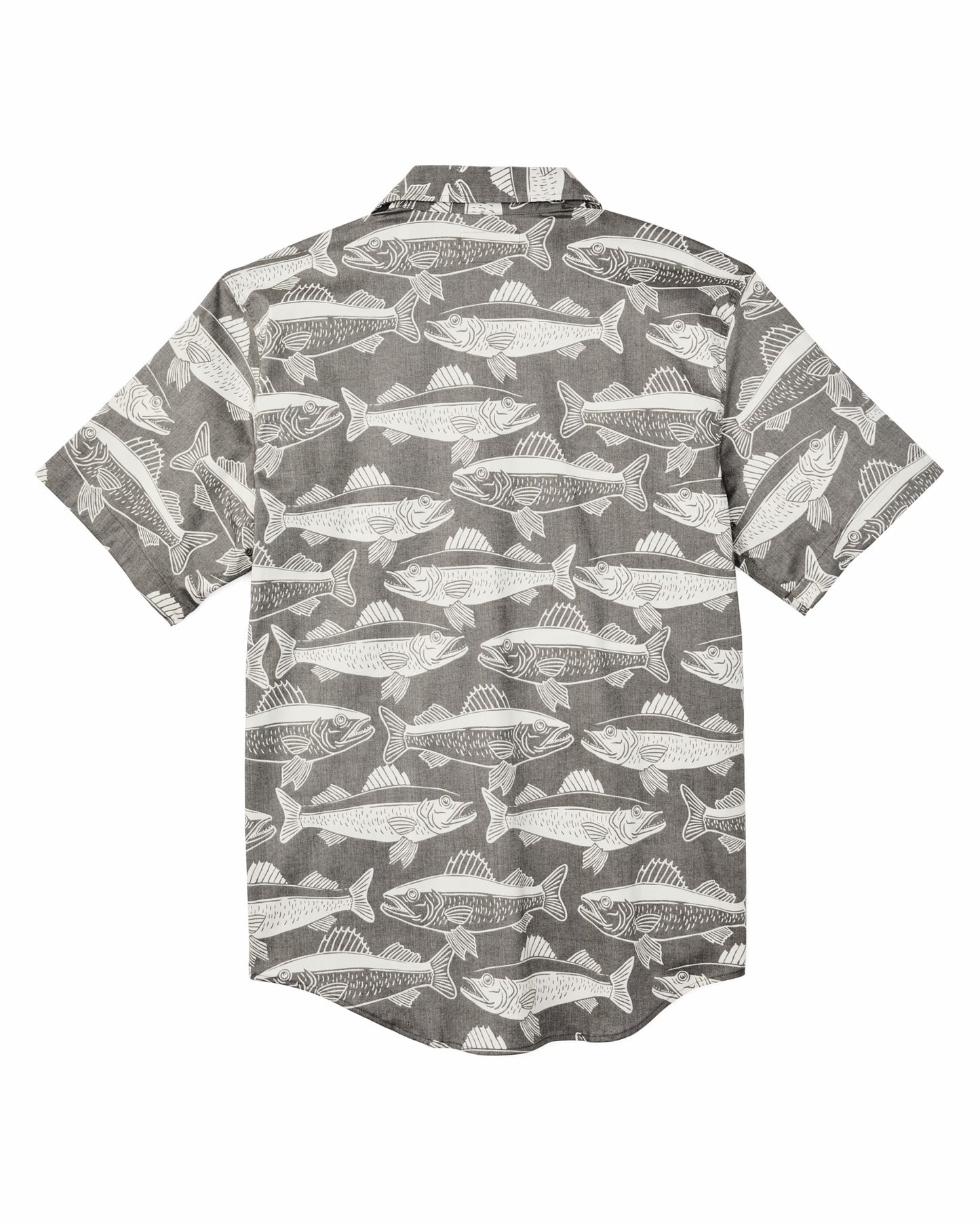 Filson Men Twin Lakes Short Sleeve Sport Shirt - Beluga / Print