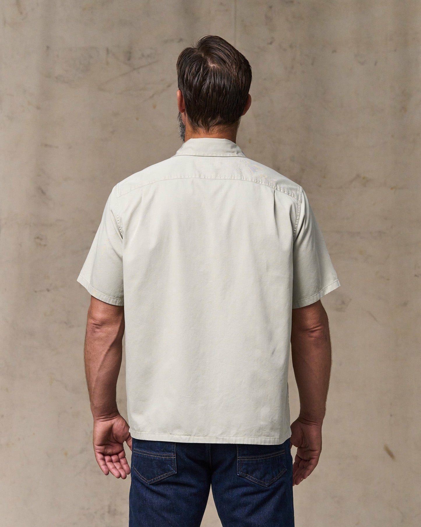 Filson Men Short Sleeve 4.5-oz. Twill Shirt - Gray Sky
