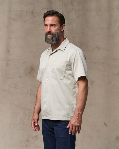 Filson Men Short Sleeve 4.5-oz. Twill Shirt - Gray Sky