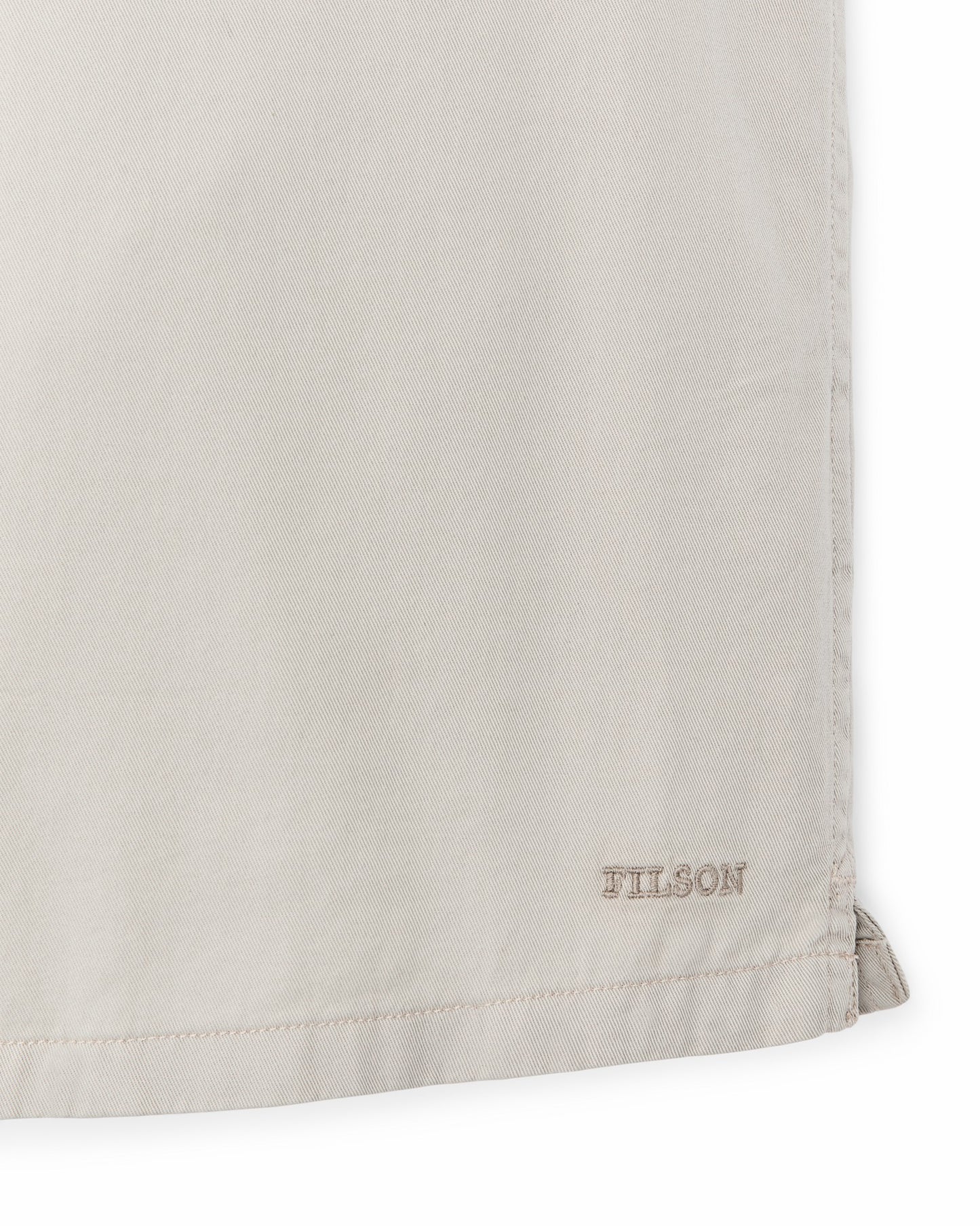 Filson Men Short Sleeve 4.5-oz. Twill Shirt - Gray Sky