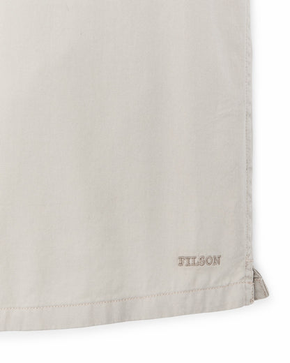 Filson Men Short Sleeve 4.5-oz. Twill Shirt - Gray Sky