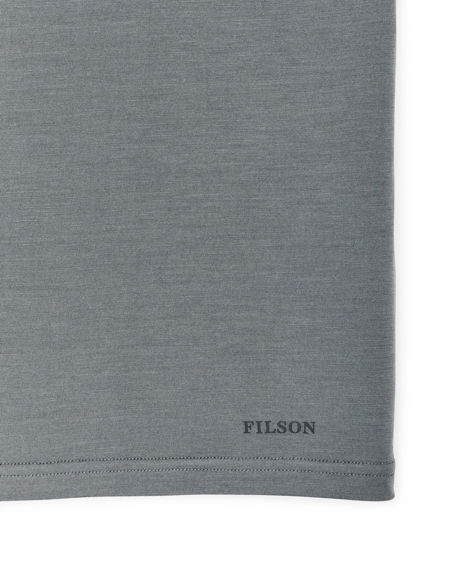 Filson Men Wool-Blend UPF T-Shirt - Sage Gray