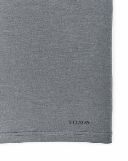 Filson Men Wool-Blend UPF T-Shirt - Sage Gray