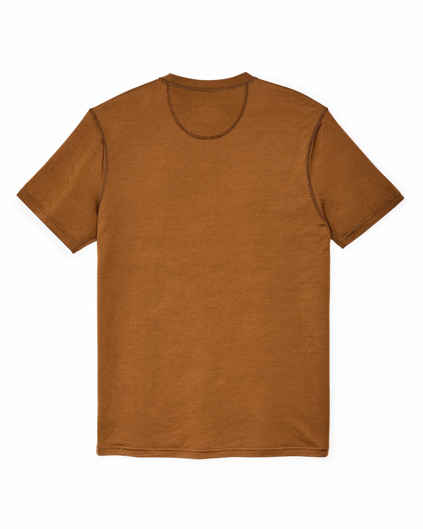 Filson Men Wool-Blend UPF T-Shirt - Whiskey