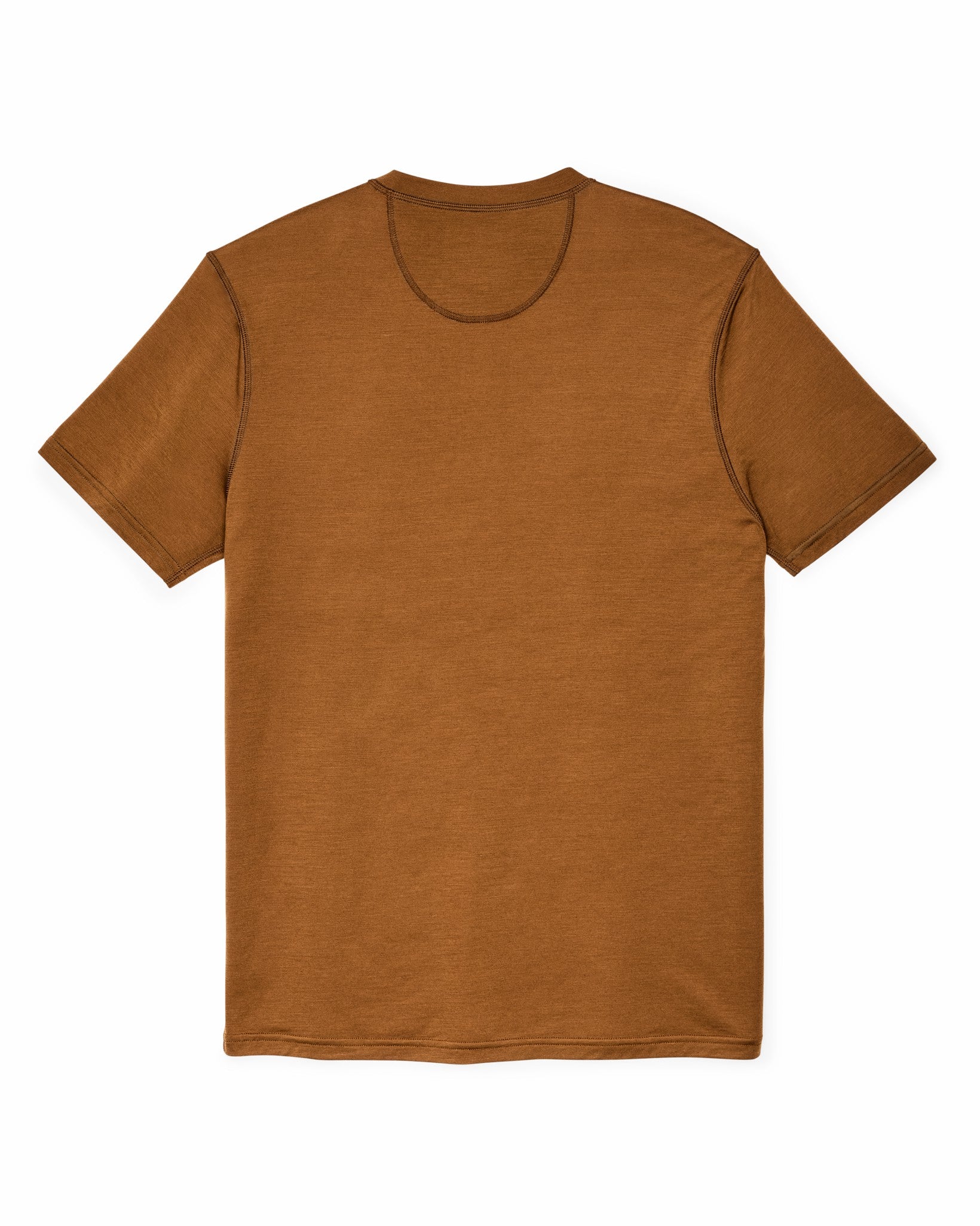 Filson Men Wool-Blend UPF T-Shirt - Whiskey