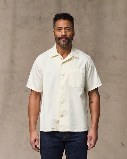Filson Men Short Sleeve 4.5-oz. Twill Shirt - Ivory