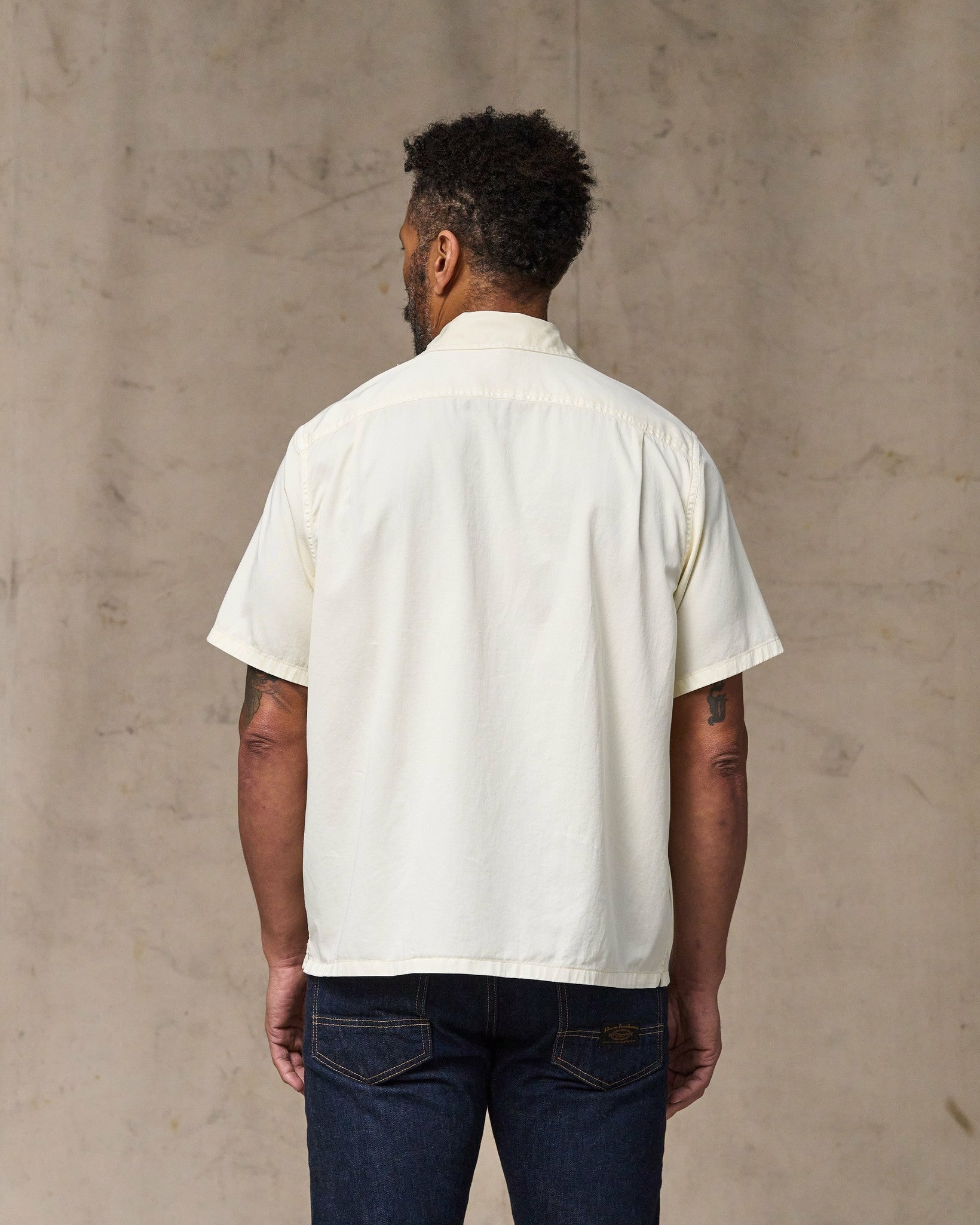 Filson Men Short Sleeve 4.5-oz. Twill Shirt - Ivory