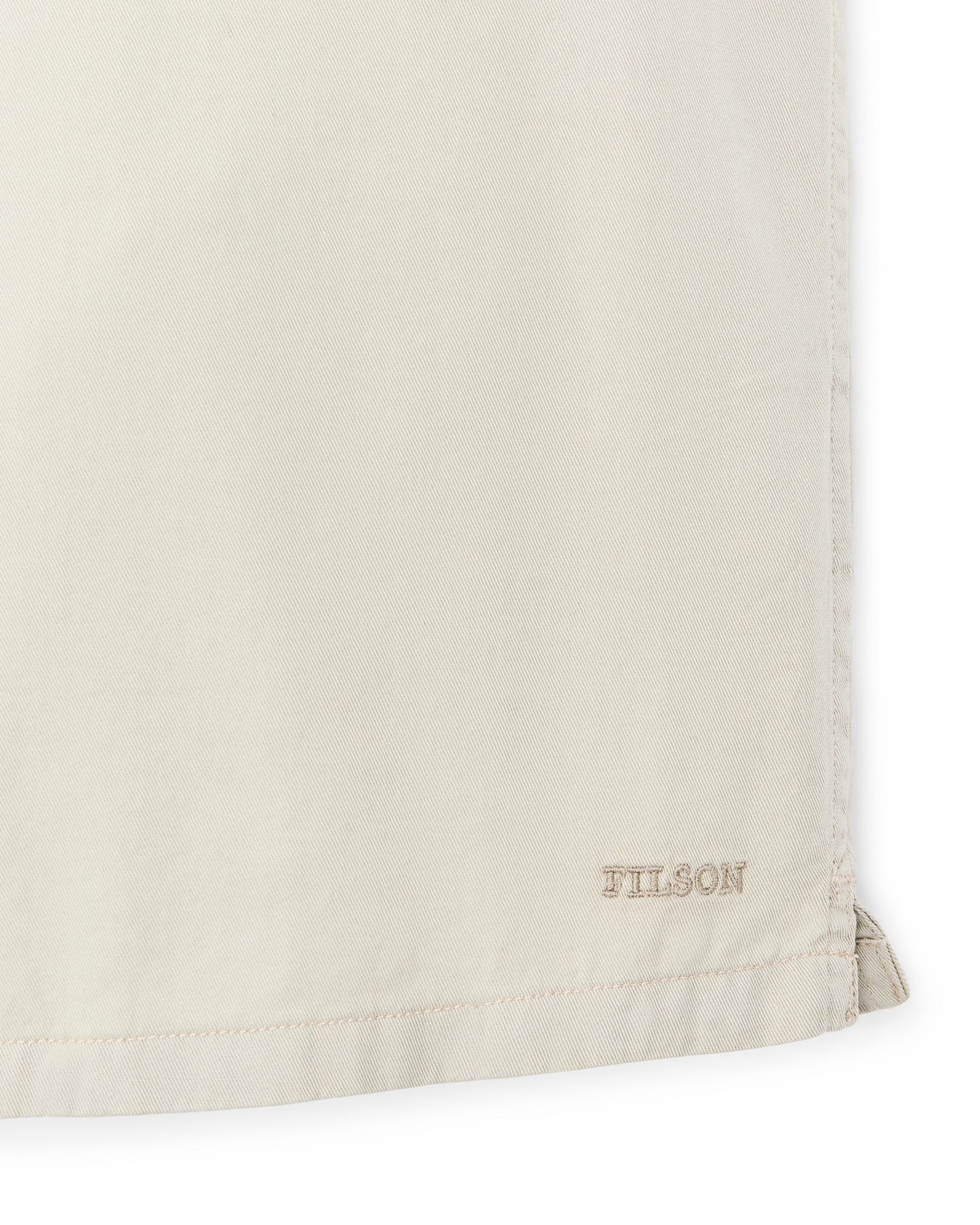 Filson Men Short Sleeve 4.5-oz. Twill Shirt - Ivory