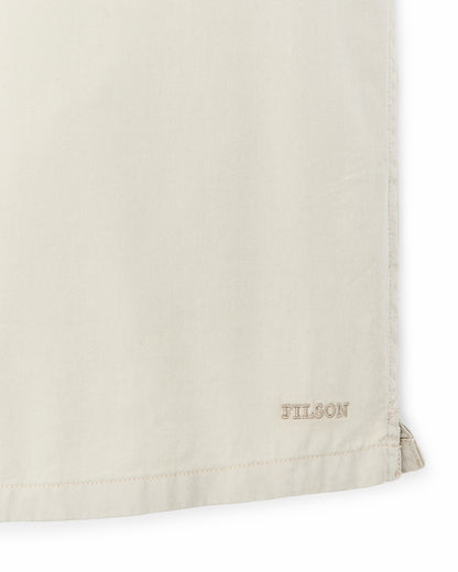 Filson Men Short Sleeve 4.5-oz. Twill Shirt - Ivory