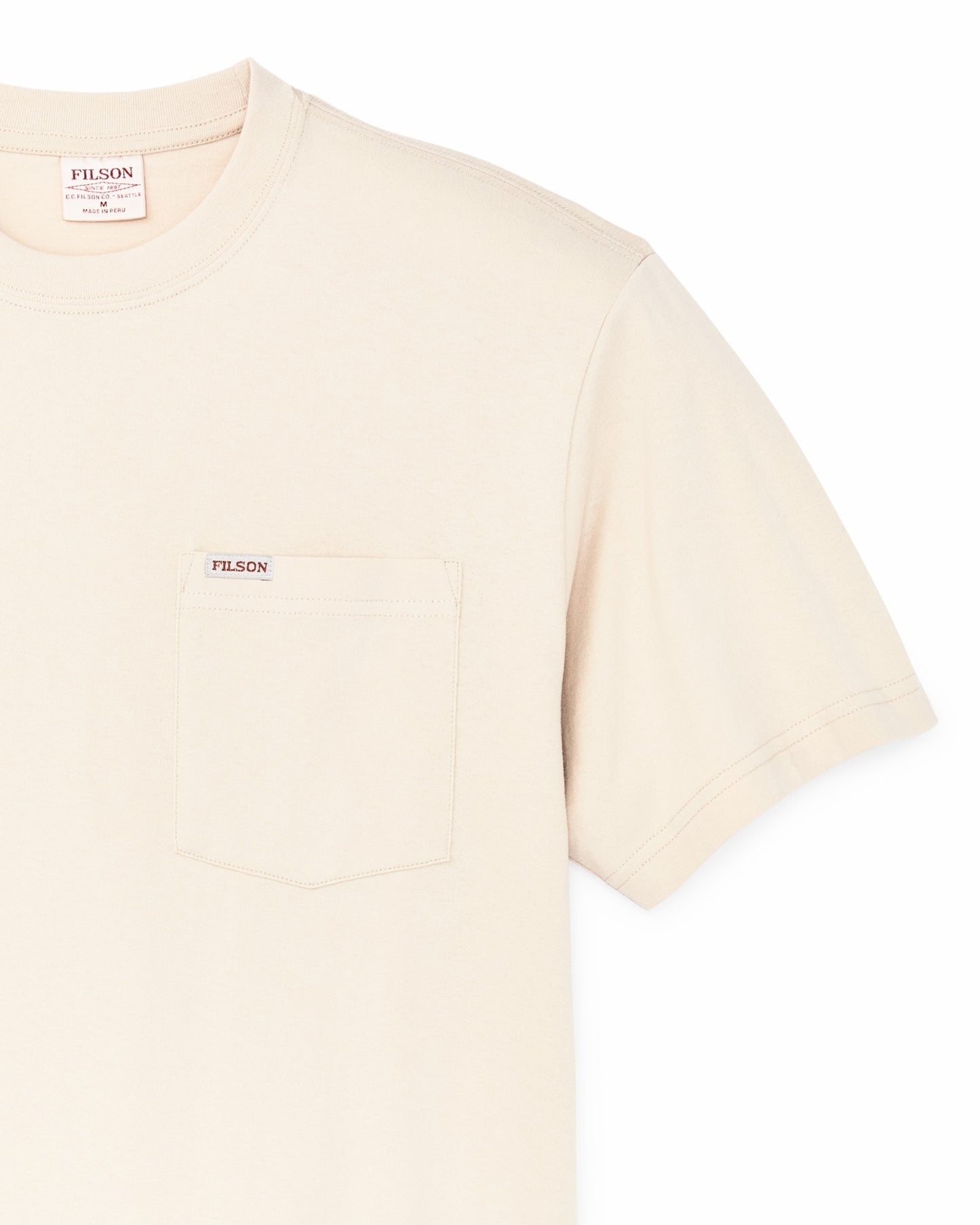 Filson Men Outfitter Pocket T-shirt - Natural