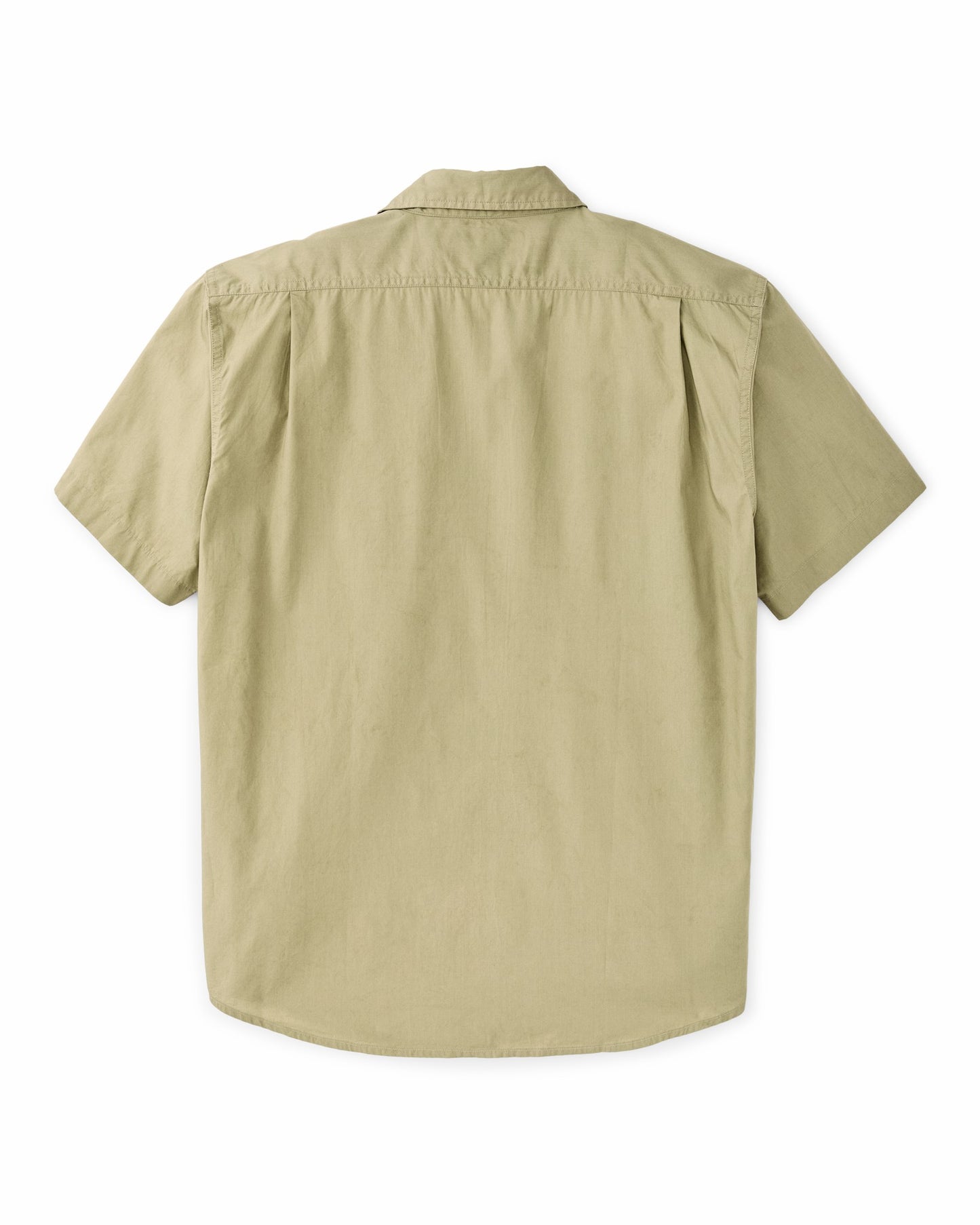 Filson Men Filson's Washed Short Sleeve Feather Cloth Shirt - Lakebed