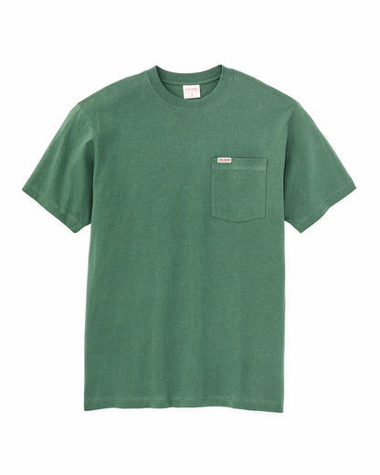 Filson Men Outfitter Pocket T-shirt - Olive Green