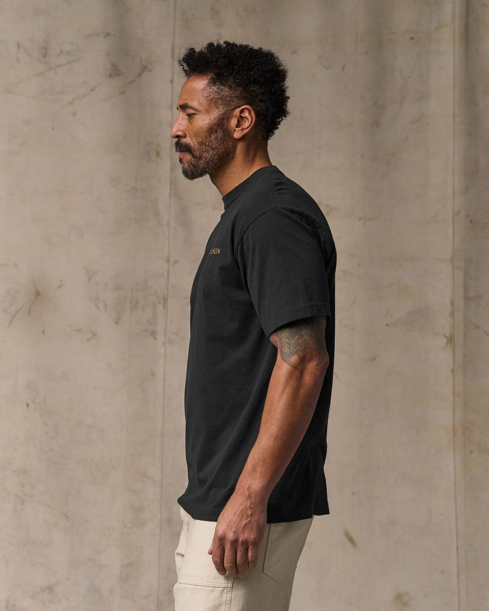 Filson Men Scenic Graphic T-shirt - Black