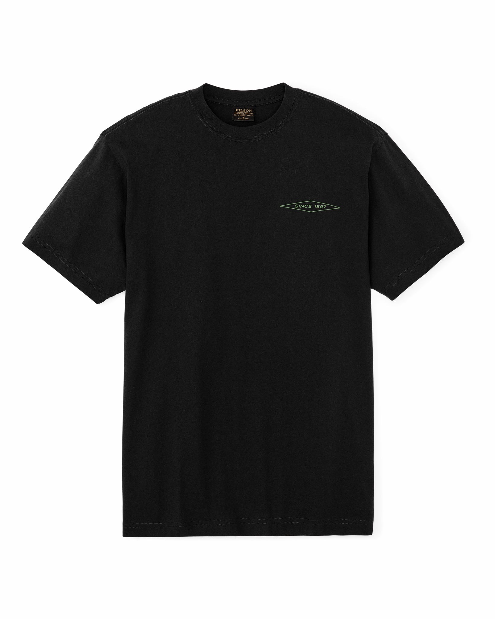 Filson Men Diamond Graphic T-shirt - Black