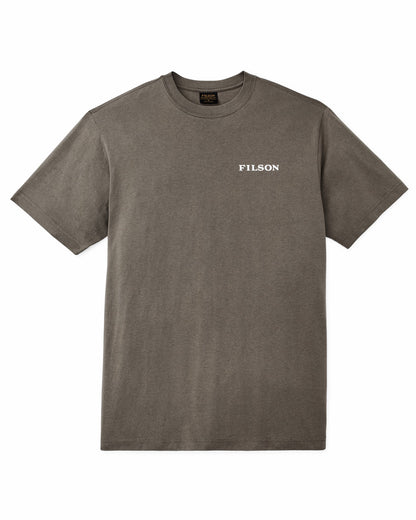 Filson Men Scenic Graphic T-shirt - Hawk Brown