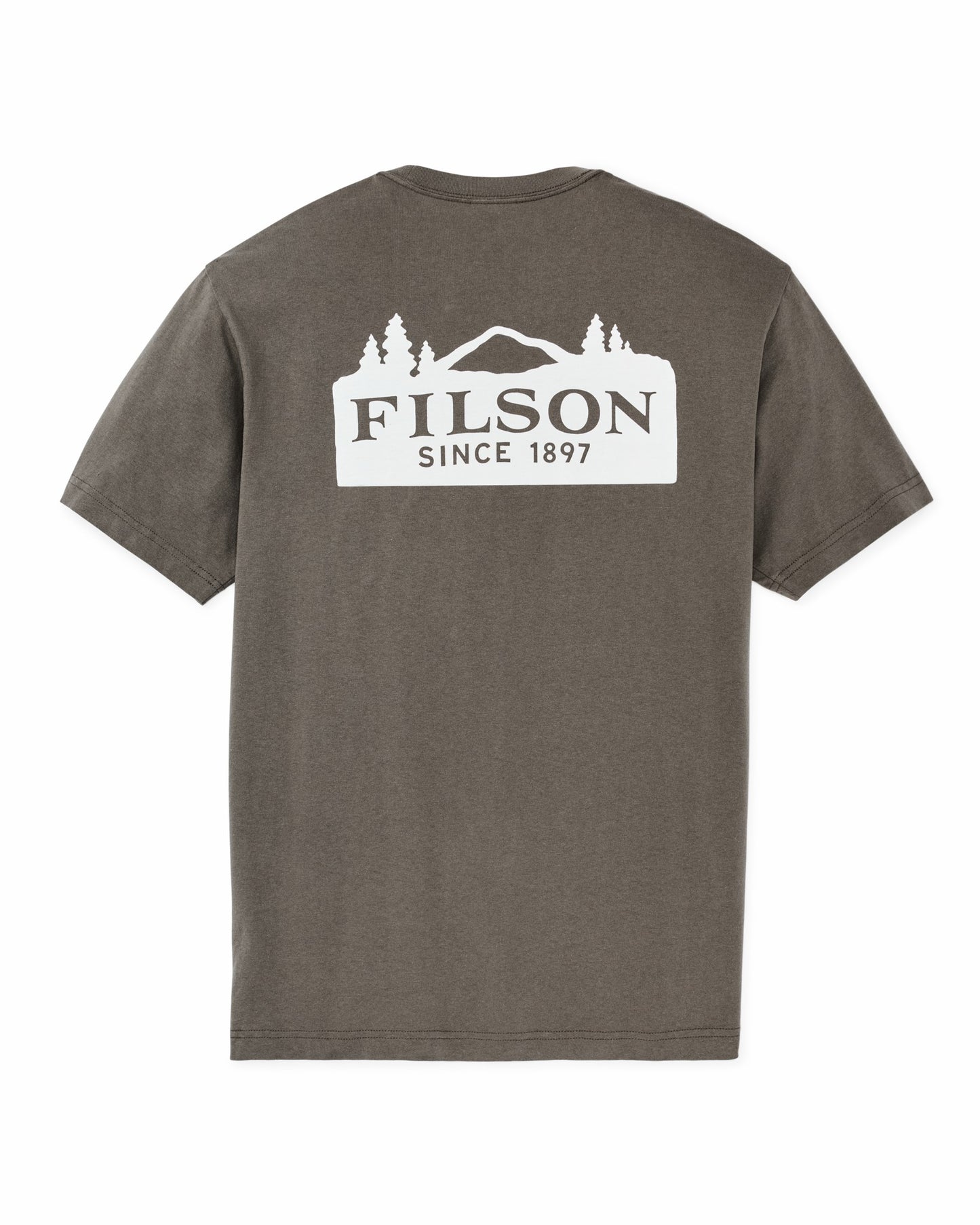 Filson Men Scenic Graphic T-shirt - Hawk Brown