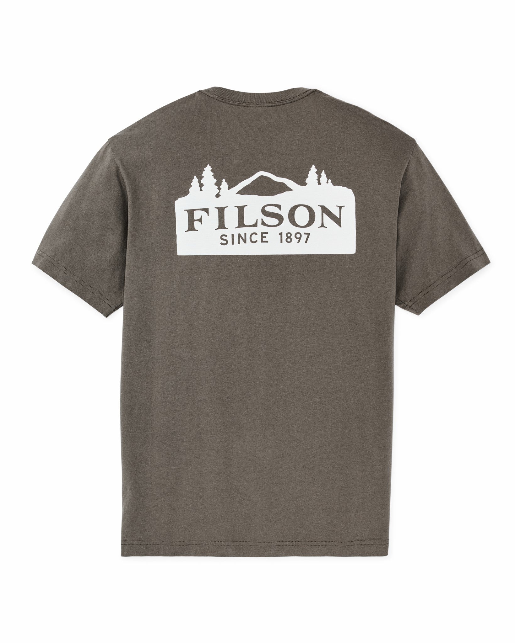 Filson Men Scenic Graphic T-shirt - Hawk Brown