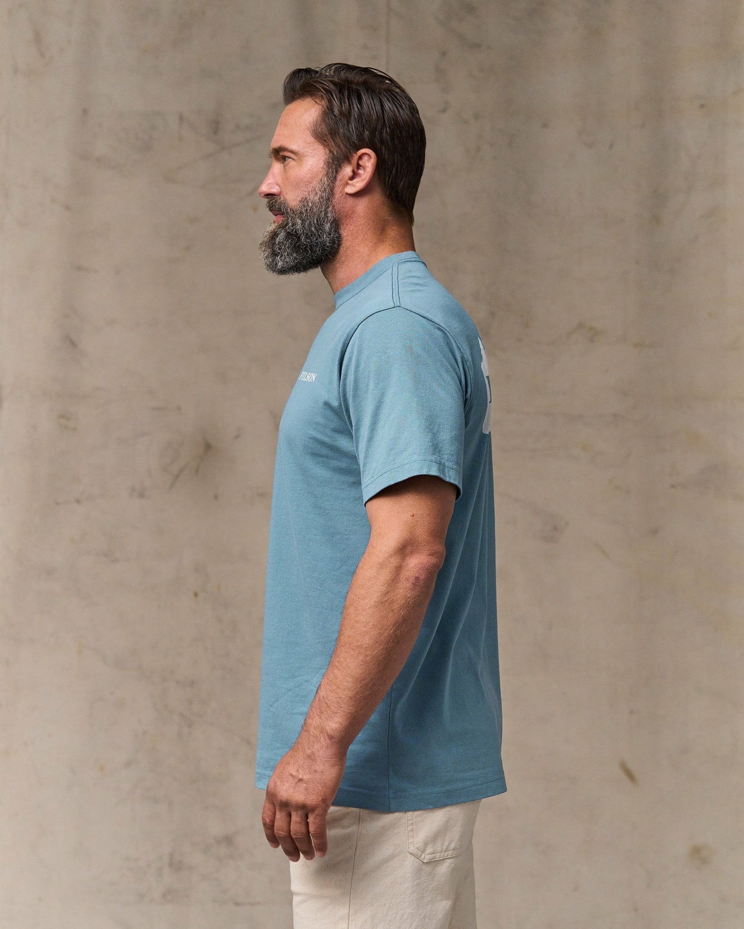 Filson Men Scenic Graphic T-shirt - Bluefin