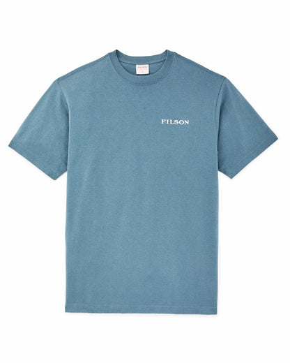 Filson Men Scenic Graphic T-shirt - Bluefin