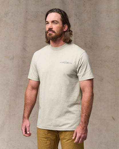 Filson Men Diamond Graphic T-shirt - Gray Sky