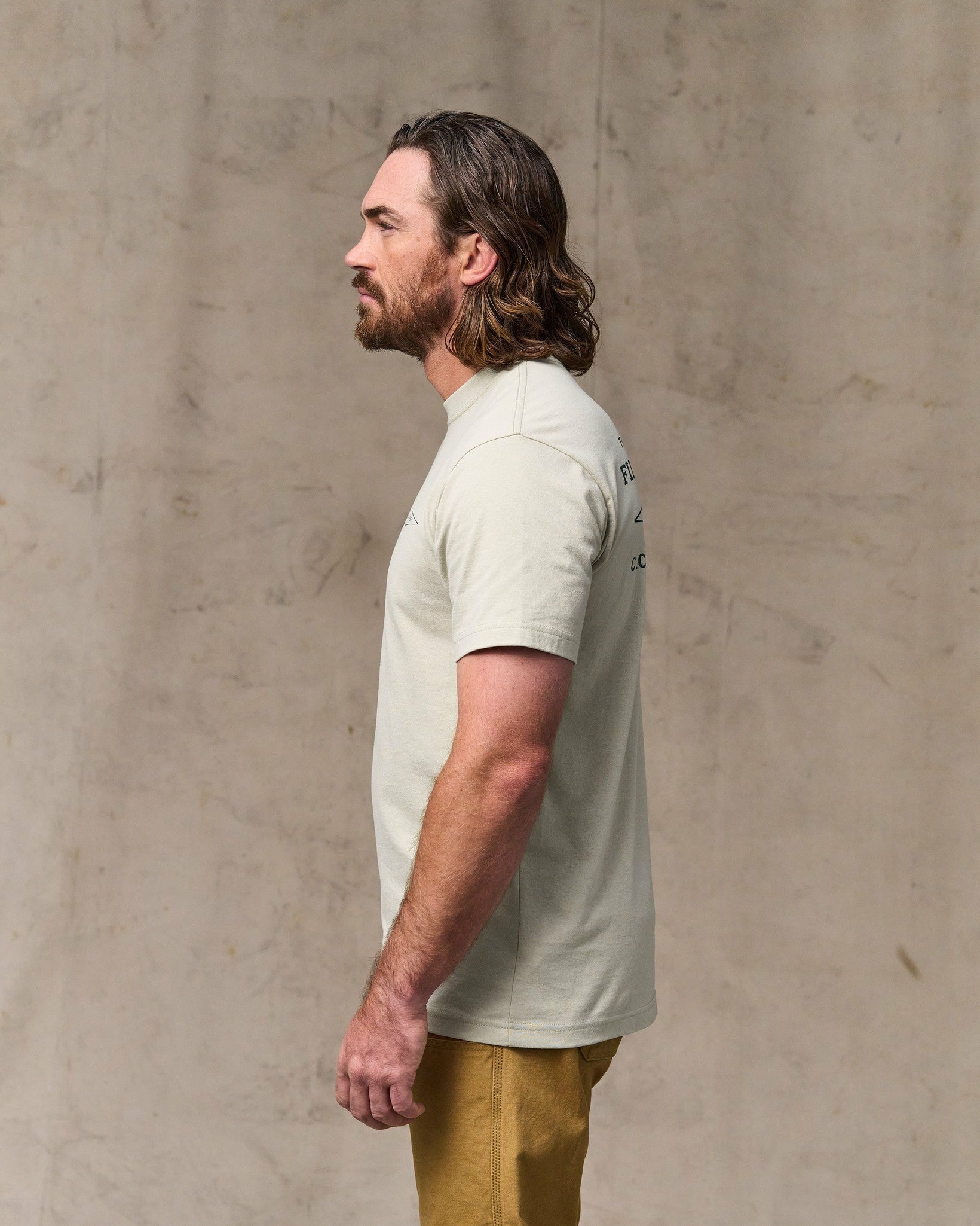 Filson Men Diamond Graphic T-shirt - Gray Sky