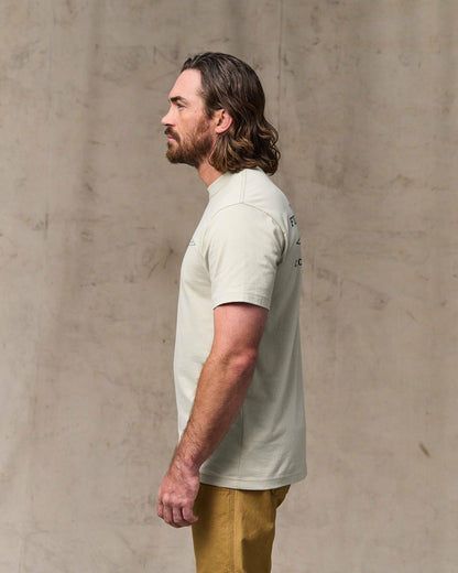 Filson Men Diamond Graphic T-shirt - Gray Sky