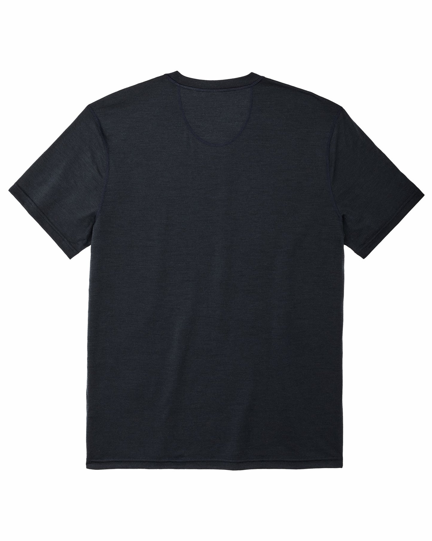 Filson Men 210g Merino Wool Short Sleeve Crewneck - Dark Navy