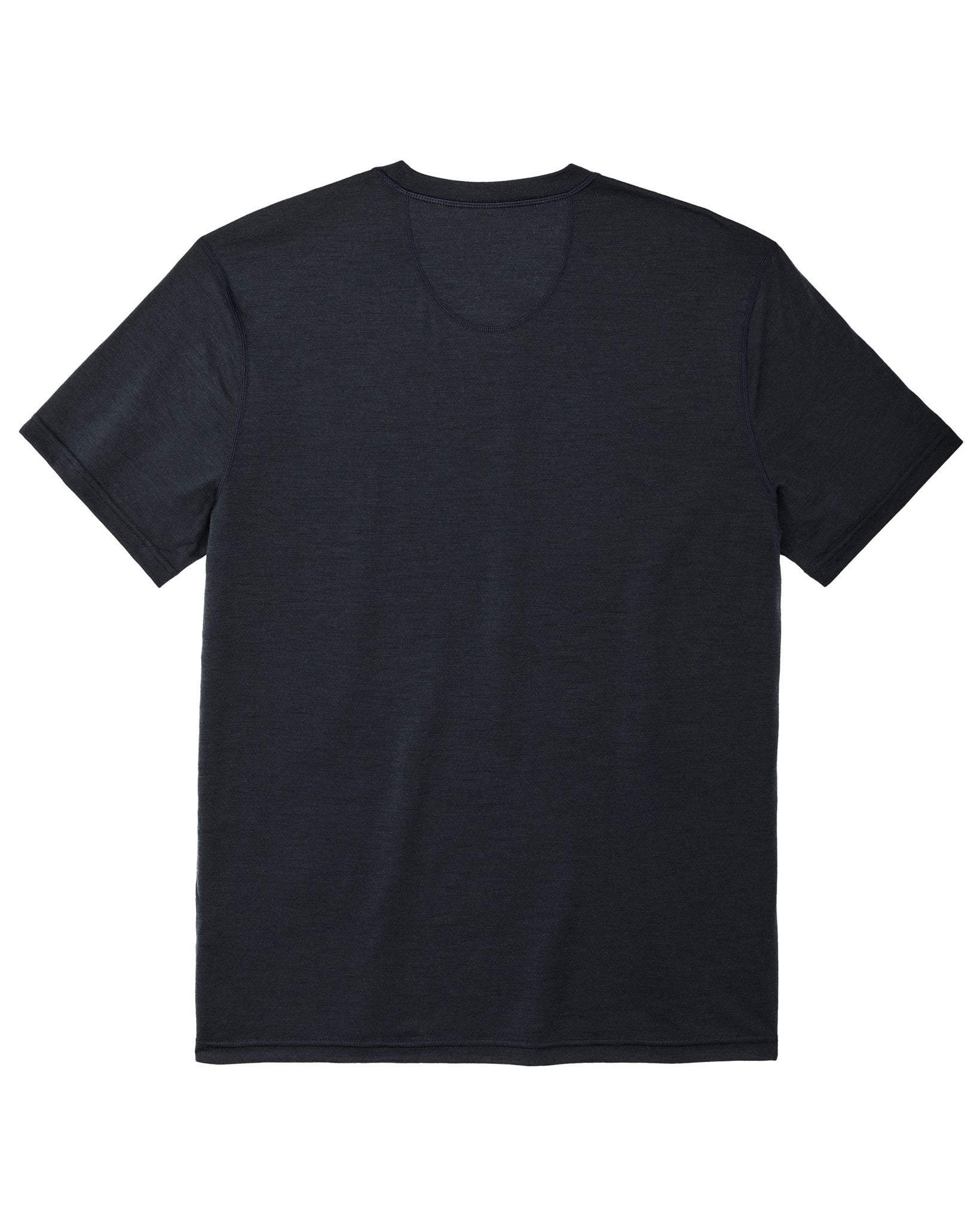 Filson Men 210g Merino Wool Short Sleeve Crewneck - Dark Navy