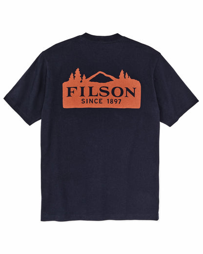 Filson Men S/s Frontier Logo T-shirt