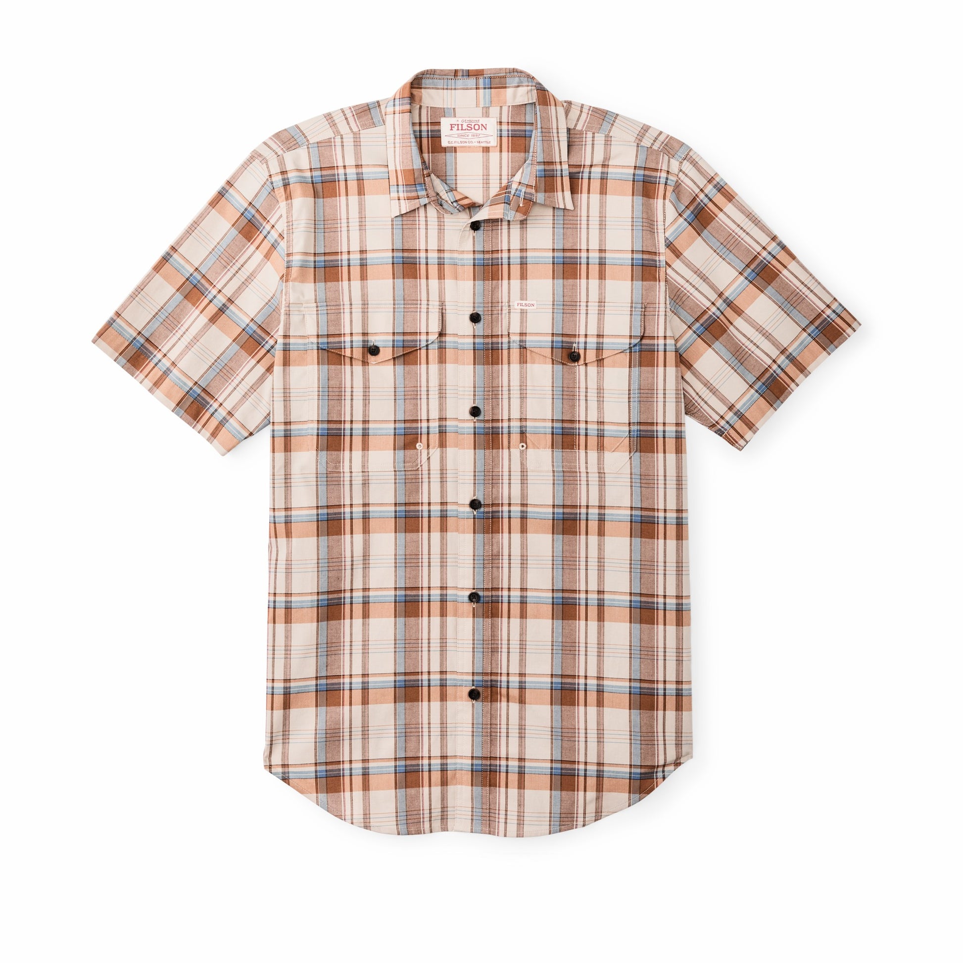 Filson Men Twin Lakes Short Sleeve Sport Shirt