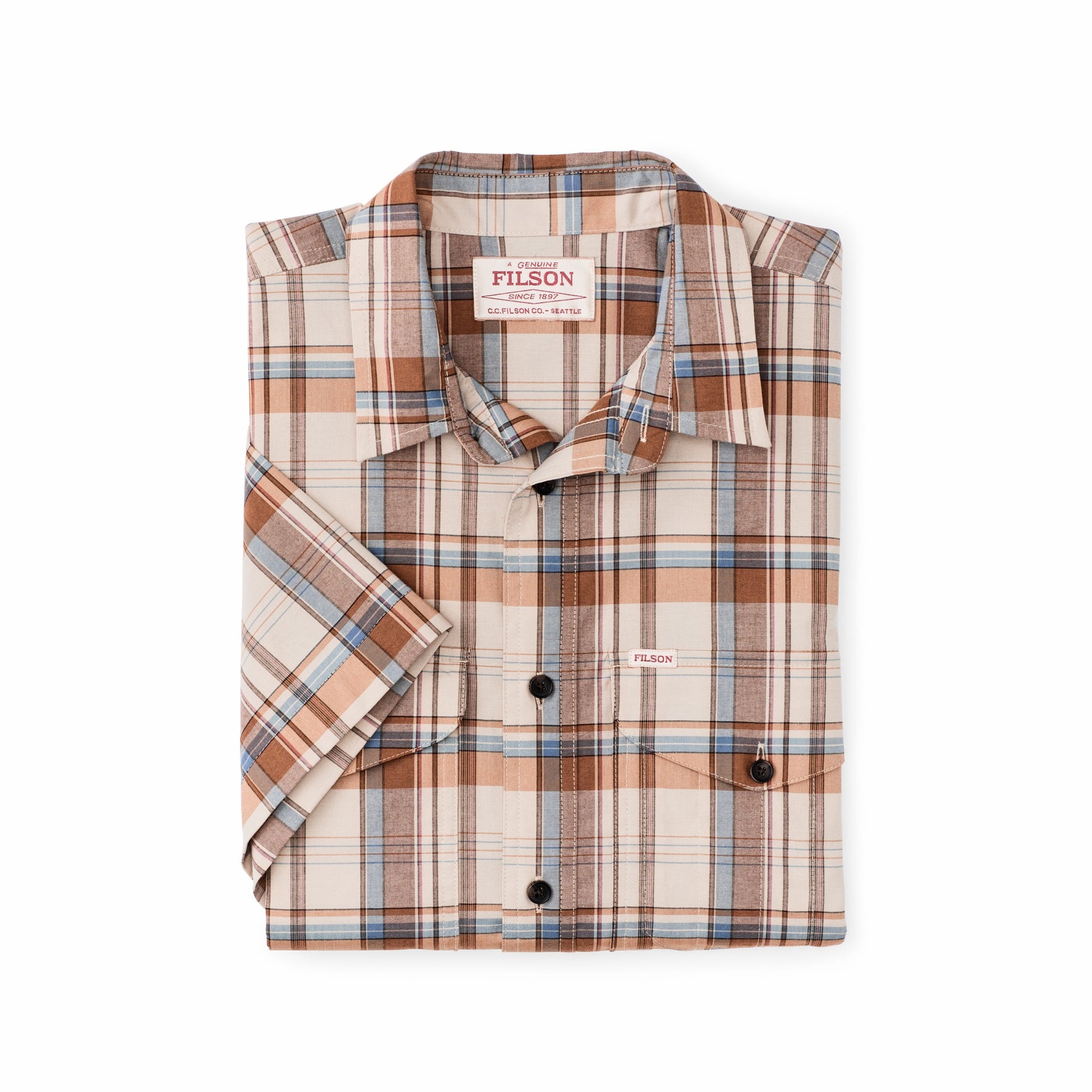 Filson Men Twin Lakes Short Sleeve Sport Shirt