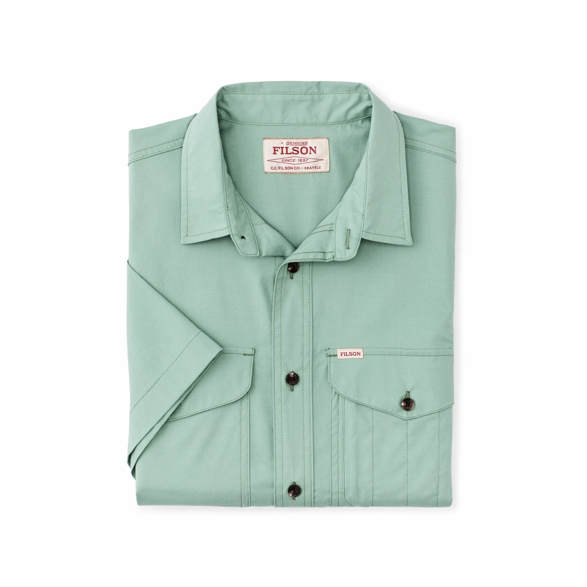 Filson Men Twin Lakes Short Sleeve Sport Shirt