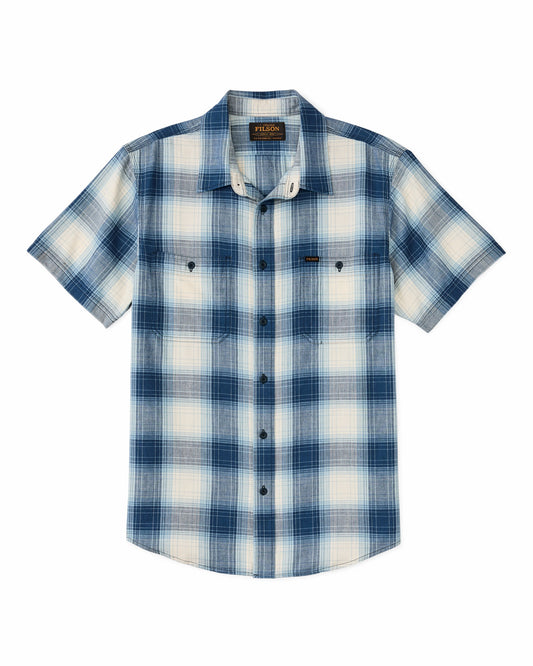 Filson Men Short Sleeve Chambray Shirt