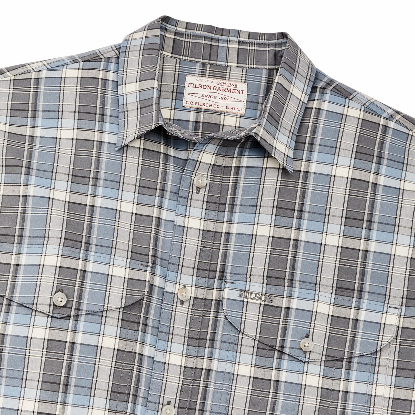 Filson Men Twin Lakes Short Sleeve Sport Shirt
