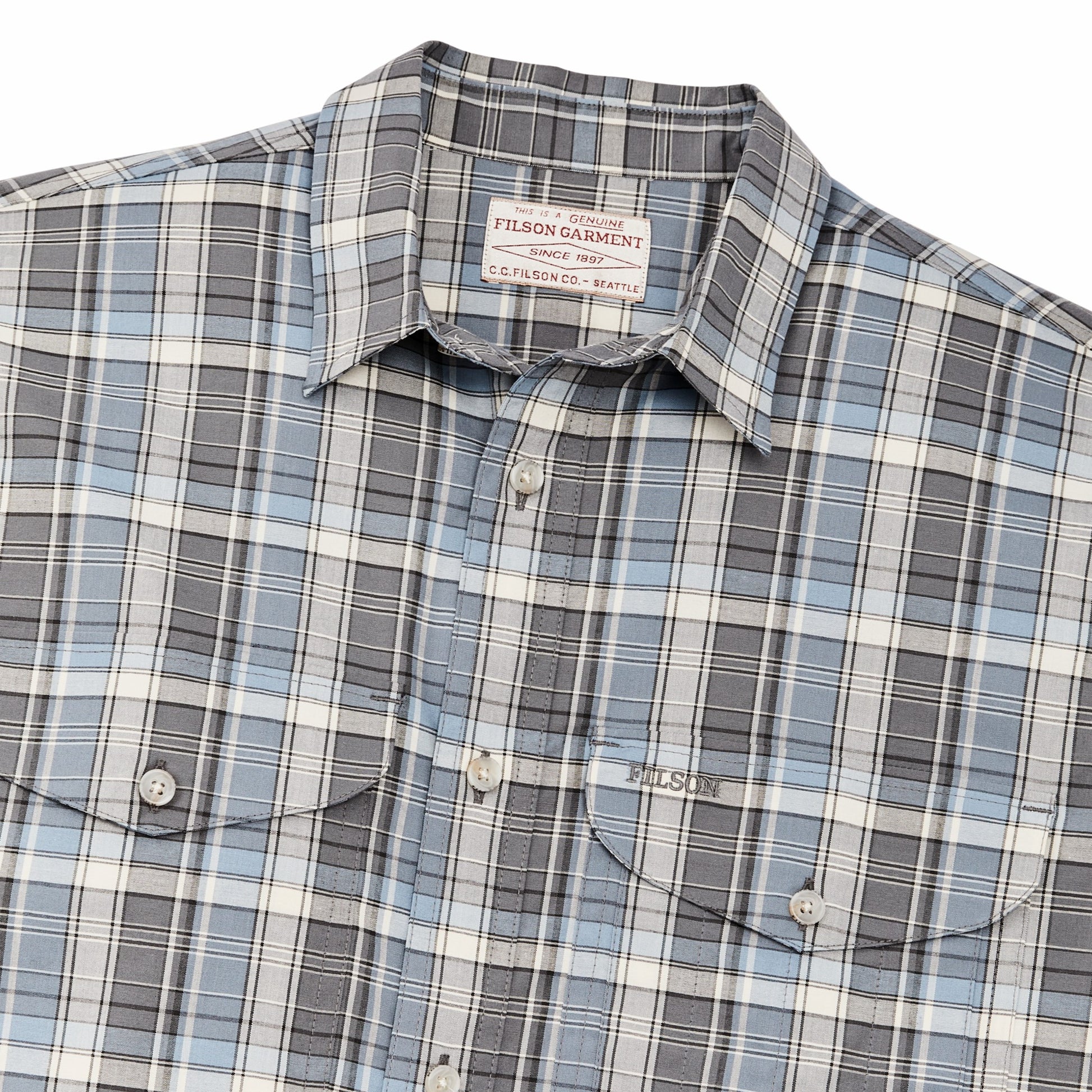 Filson Men Twin Lakes Short Sleeve Sport Shirt