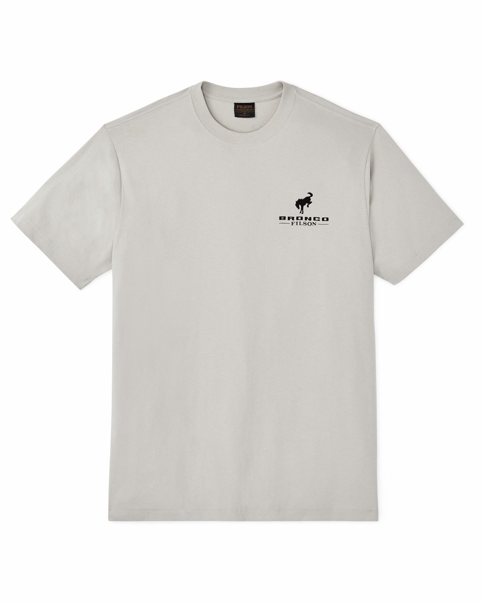 Filson Men Bronco Filson Grizzly Graphic T-Shirt - Gray Sky