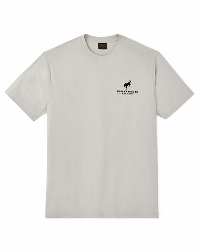 Filson Men Bronco Filson Grizzly Graphic T-Shirt - Gray Sky
