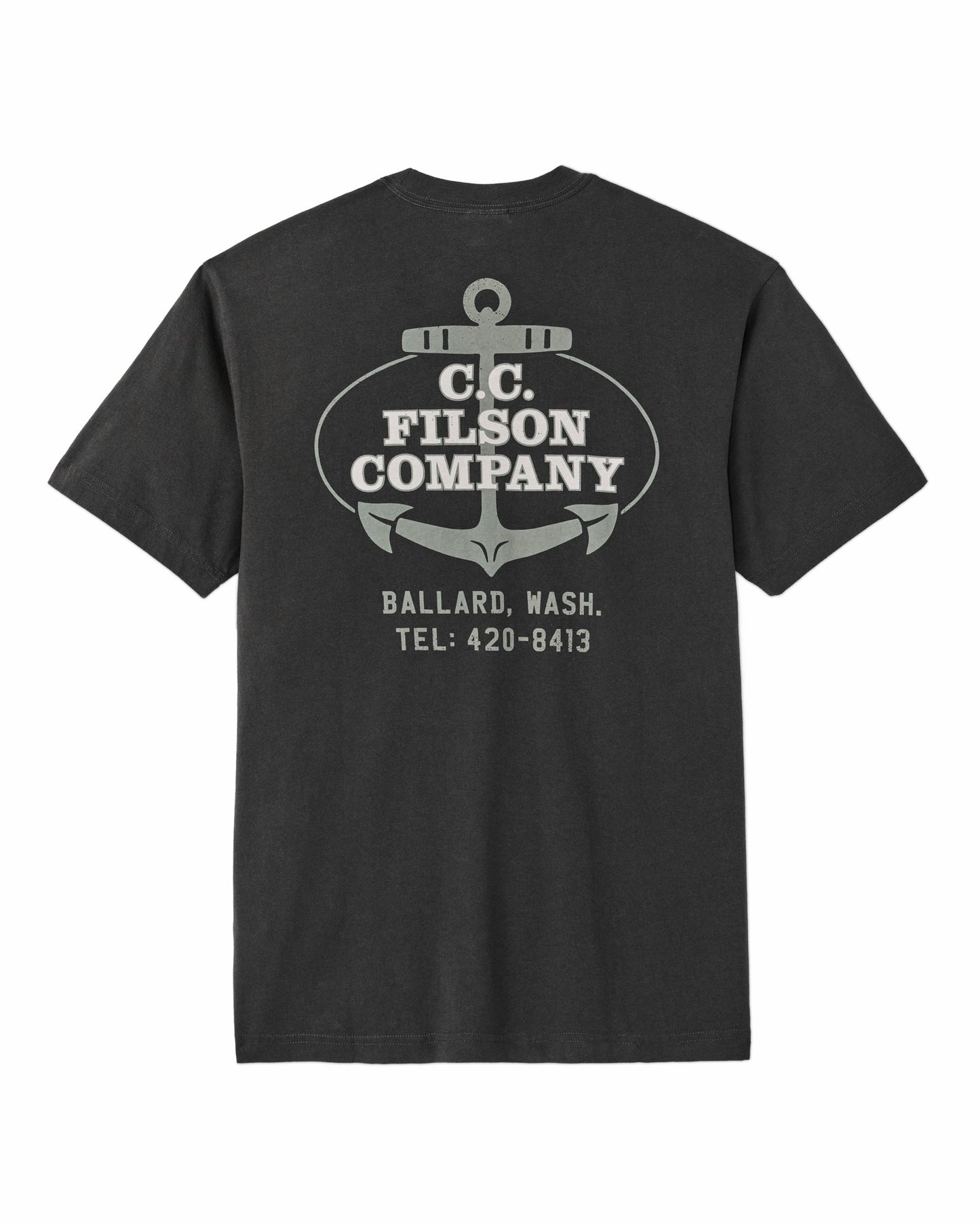 Filson Men Ballard Graphic T-Shirt - Black