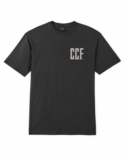 Filson Men Boston Graphic T-Shirt - Black