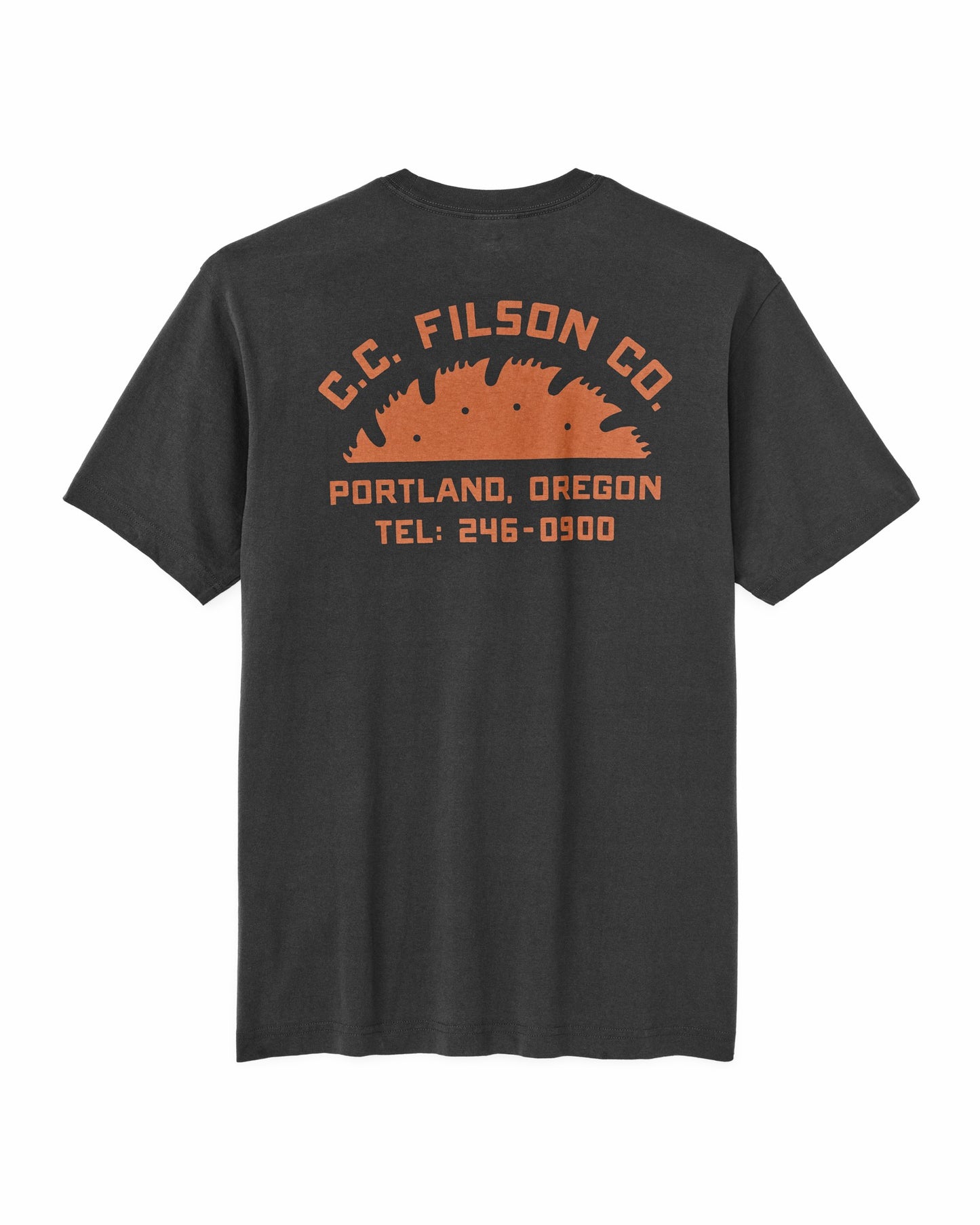 Filson Men Portland Graphic T-Shirt - Black
