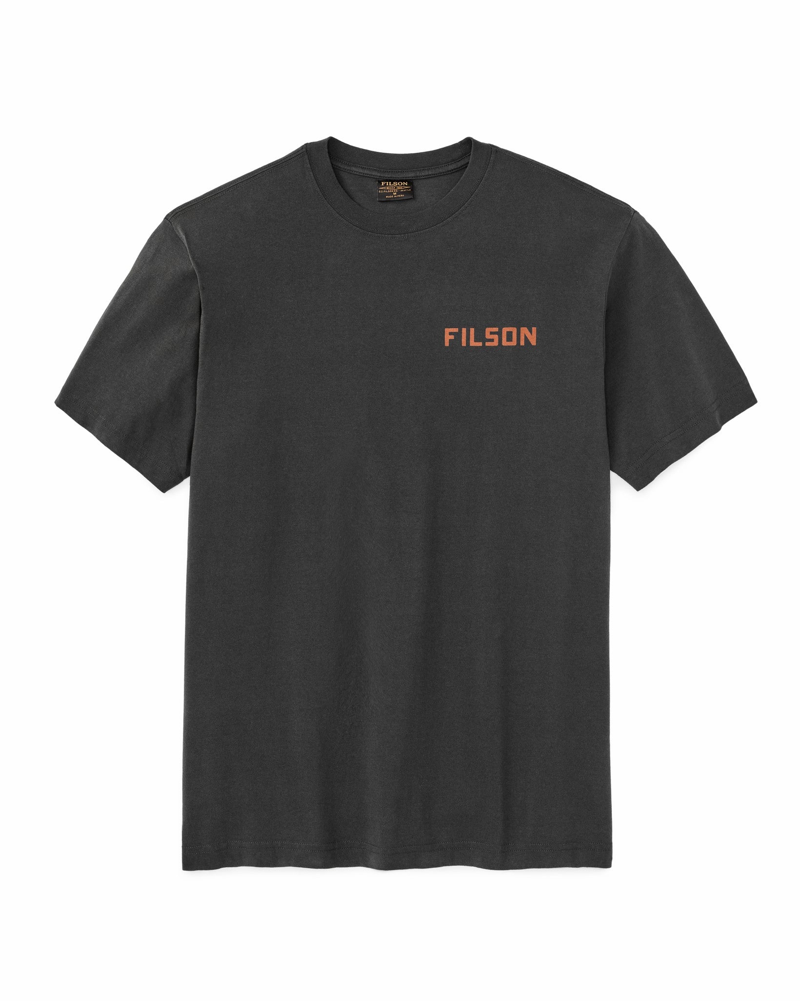 Filson Men Portland Graphic T-Shirt - Black